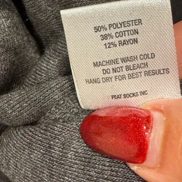 NWT Feat BlanketBlend Crewneck Sweatshirt - Hazy Black - Medium - Picture 8 of 9